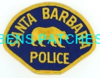 CALIFORNIA,SANTA BARBARA POLICE 5 MIRRORED